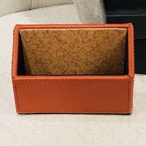 O22-New in Box Executive Desk Business Card Holder